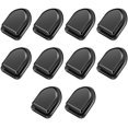thumbnail image 1 of 3cm 10pcs Black Self Adhesive Car Hooks Mini Self Adhesive Car Hooks Multifunctional Mini Car Dashboard Hook for Keys USB Cable, 1 of 5