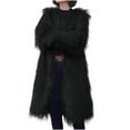thumbnail image 4 of Mgmyaa Women's Winter Long Coat Thickened Thermal Lined Outerwear, 4 of 7