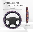 thumbnail image 5 of Fotbe Dreamy Dandelion Sunset for Steering Wheel Cover Universal 15 in Car Accessories for Men Women,Steering Wheel Protector Comfortable Protective Case for SUV Sedan Decor, 5 of 8