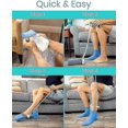thumbnail image 4 of Sock Aid - Easy On And Off Stocking Slider - Pulling Assist Device - Compression Sock Helper Aide Tool - Puller, For Elderly, Senior, Pregnant, 4 of 5
