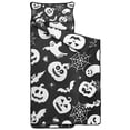 thumbnail image 2 of Halloween White Ghosts Pumpkins and Spider Webs Toddler Nap Mats for Kids Preschool,59"x22" Sleeping Mat Bag or Kids,Toddler Sleeping Bag,Toddler Nap Mat or Daycare, 2 of 6