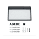 thumbnail image 5 of Luz solar para puerta, indicación de dirección, placa de matrícula, señal de dirección solar con luz, placa de dirección para exteriores, resistente al agua, 5 of 6