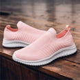 thumbnail image 6 of Yindaity Women Extra Wide Shoes Wide Toe Box Shoes for Men XX Wide Width Swollen Feet - Men's Slip-ons with Arch Support Insole for Plantar Fasciitis Pink,7.5, 6 of 6