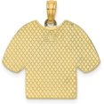 thumbnail image 3 of 14k Yellow Gold w/Rhodium US AIR FORCE T-Shirt Charm - 18.8mm, 3 of 6