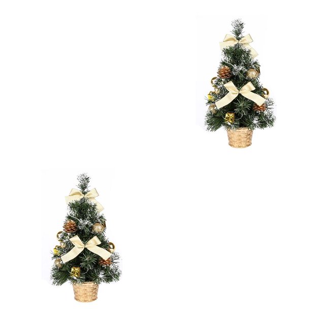 Cateissary Centro de de Navidad, luz de árbol alimentada por , hogar, dormitorio, manualidades decorativas, fiesta, noche, luz nocturna, Oro 2Conjunto