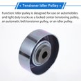 thumbnail image 4 of Unique Bargains 1 Pc Drive Belt Idler Pulley for Mitsubishi Outlander 2003-2006,for Mitsubishi Lancer 2004-2006 Iron Silver Tone Serpentine Tensioner Pulley Idler, 4 of 7