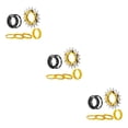 thumbnail image 3 of Transemion Single 1 Speed Cassette Cog Durable Fixed Gear Conversion Set for 7-10s Hubs Gold 17T 3Set, 3 of 6