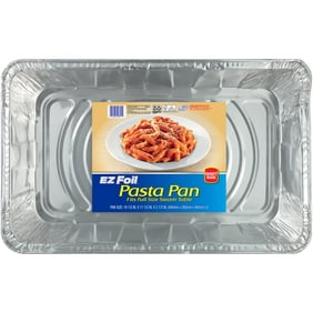 EZ Foil Giant Pasta Aluminum Pan, 19.5 x 11.5 Inches, 1 Count