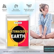 EYAEYAO 100% Pure Food Grade Diatomaceous Earth 8 oz - Safe for Humans, Pets, Home & Garden Applications