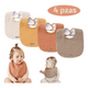 thumbnail image 3 of Baberos Impermeables Para Bebe  4 Piezas Lab.G, Multicolor, 3 of 5