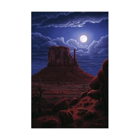 Navaho Moon Print Wall Art By R.W. Hedge