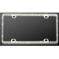 thumbnail image 2 of VALOR White Crystals Chrome Coating Metal Frame with Double Row Crystals, 2 of 2