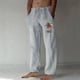 thumbnail image 1 of Pantalones largos para hombre, moda, estampados, casuales, cintura elástica con bolsillo, pantalones deportivos, pantalones de poliéster para hombre., 1 of 4
