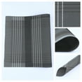 thumbnail image 2 of Unique Bargains Placemats Set of 8 for Dining Table Indoor Decor Kitchen Mat Gray, 2 of 7