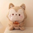 thumbnail image 3 of Cartoon Hugging Hazelnut Squirrel Plush Doll Children's Soothing Toy Cute Cute Chipmunk Plush Doll, 3 of 5