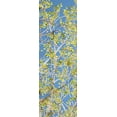 thumbnail image 2 of Chandler, Sharon 13x32 Black Ornate Wood Framed with Double Matting Museum Art Print Titled - Spring Poplars I, 2 of 4
