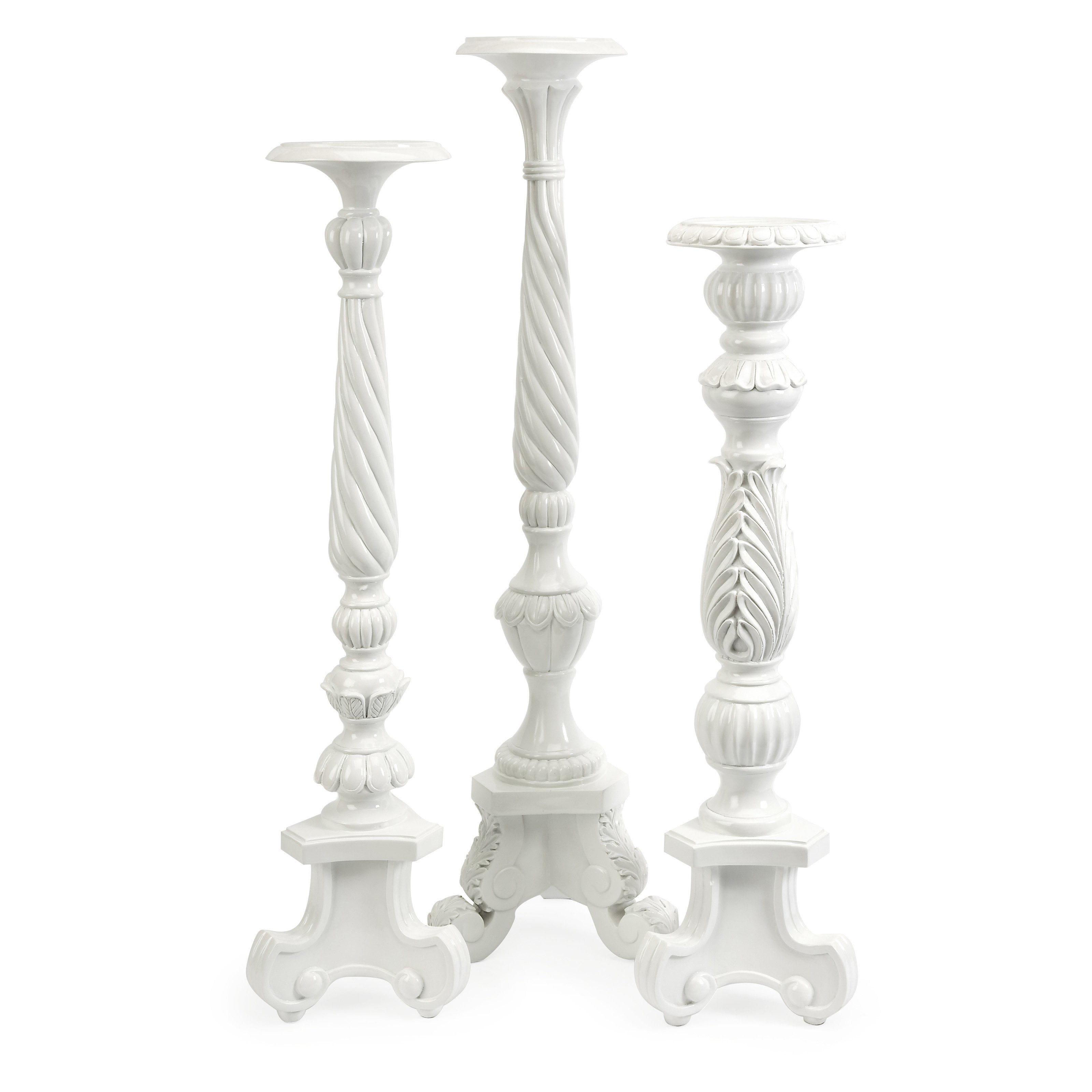 Stella Oversized Candle Holders Set of 3