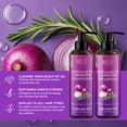 thumbnail image 2 of Onion Shampoo and Conditioner Set - With Rosemary and Biotin - Thickening Products for Women and Men - Volumizing Salon Grade Formula for Thinning Hair Care - Hydrating, Moisturizing and Sulfate Free, 2 of 9