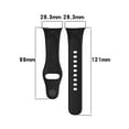 thumbnail image 2 of Watchband Bracelet Smart Watch Wristband Silicone Replacement Strap APRICOT, 2 of 8