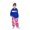Blue, variant on HXWCHs Kids Boys Girls Sweatsuit Set 2 Piece Long Sleeve Pullover and Soft Track Pants Print Warm Tracksuit with Pockets Size: 11-12 Years Grey