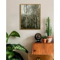 thumbnail image 5 of Drsoum Vintage Birch Forest Wall Art 11x14in Natural Framed Rustic Retro Woodland Landscape Prints Farmhouse Classic Decorations for Living Room Bedroom, 5 of 6