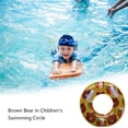 thumbnail image 3 of Cartoon Bear Rabbit Kids Baby Inflatable Seat Swimming Swim Ring Pool Aid, 3 of 6