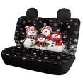 thumbnail image 2 of Pzuqiu Snowmen Car Seat Covers Full Set, Suitable for Auto Seats Automotive Seat Car Seats, Front and Rear Seat Cover Set for Cars Trucks, 2 of 10