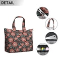 thumbnail image 4 of Cute Yellow Daisy Travel Bag Vintage Boho Weekender Tote, , Large Capacity, Adjustable Strap, for Women, 4 of 5