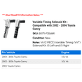 thumbnail image 2 of Variable Timing Solenoid Kit - Compatible with 2002 - 2006 Toyota Camry 2003 2004 2005, 2 of 2