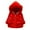 Red, variant on Edvintorg Winter Jacket Kids Girl Jacket Keep Warm Hooded Fashion Coat Thick Outwear Snowsuit With Zipper Birthday Christmas Coat 1-5 Years Kids Clothes Girls