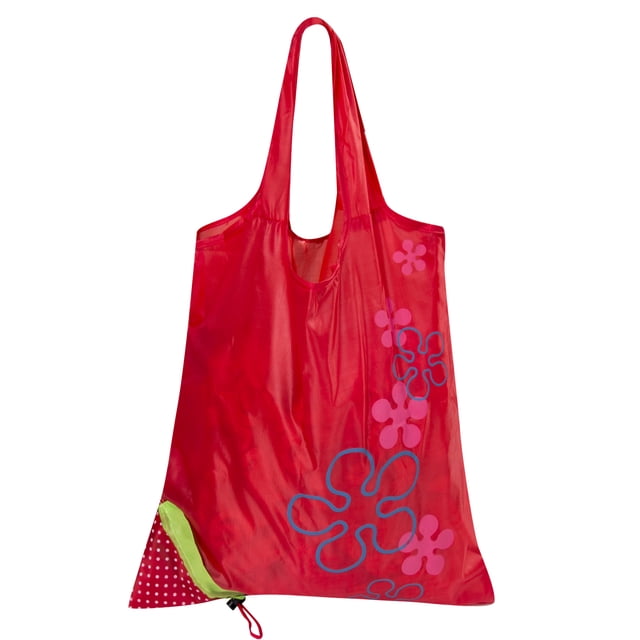 SAYOO Portador de compras lavable portátil de gran capacidad, bolsa de asas impresa plegable impermeable reciclable SAYOO casual