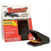 Tomcat Mouse Snap Trap, Effectively Kills Mice for Clean, No-Touch Disposal, 2 Traps