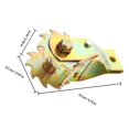 thumbnail image 2 of CATIEBYE 2Pcs Heavy Duty Golden Fence Wire Tensioner Tool for Secure Wire Fastening and Stable Setup, 2 of 6