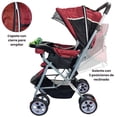 thumbnail image 2 of Carriola Reversible The Baby Shop H-B con toldo plegable 3 posiciones Rojo, 2 of 8