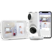 Hubble Nursery Pal Dual Vision Smart Wi-Fi Enabled Baby Monitor with 5" Parent Unit Viewer