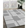thumbnail image 3 of Ahgly Company Machine Washable Indoor Square Transitional Gunmetal Gray Area Rugs, 8' Square, 3 of 7