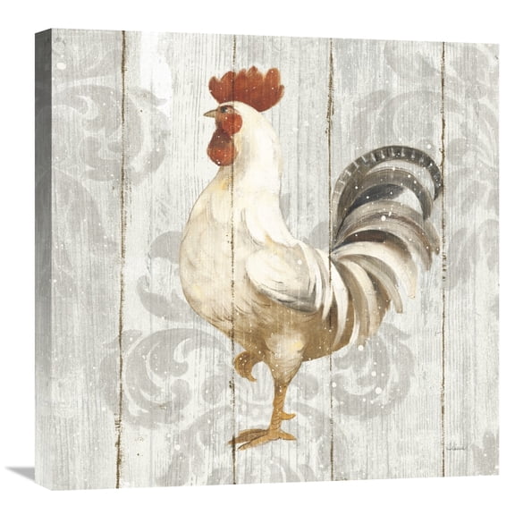 Global Gallery Albena Hristova 'Farm Friend IV on Barn Board' Canvas Wall Art