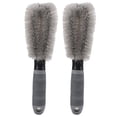 thumbnail image 1 of Car Wheel Cleaner Tire  Brush 10in Wheel Hub Brush Ergonomic Handle  Tool For Exhaust Nozzle Engine Compartment, 1 of 8