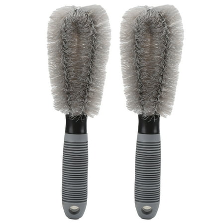 

Rarida 10in Wheel Hub Brush Ergonomic Handle Cleaning Tool for Exhaust Nozzle Engine Compartment
