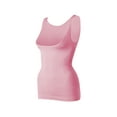 thumbnail image 2 of Acappella Women's Waist Cincher Tummy Control Shapewear Compression Vest Invisible Body Shaper, Pink, US M, 2 of 2