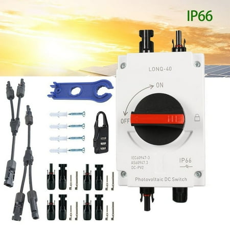 

Waterproof IP66 solar DC 1500V 40A photovoltaic isolator disconnector