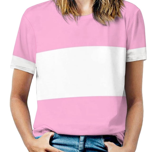 Trans New Fashion Zip Off Shoulder Top Short-Sleeve Women Shirt Pride Flag Trans Pride Flag Trans Pride Pride Pride Flags Simple