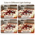 thumbnail image 7 of ODIKA 8'x10' Washable Area Rug Non-Shedding, Easy Care, Pixel Cat Octopus Cartoon Design With Vintage Game Color Blocks for King Size Bedroom Under Bed, Master Suite, 7 of 7