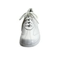thumbnail image 2 of 24 HOUR COMFORT Lisa Wide Width Leather Lace-Up Shoes WHITE 7, 2 of 6