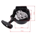 thumbnail image 4 of 1Set 26CC 1E34F Brush Cutter Grass Hedge Trimmer Starter with Pulley Plate Repla, 4 of 10
