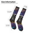 thumbnail image 2 of Honeii 2025 Happy New Year 4 Print Long Socks,Novelty Design Socks Gift for Men and Women,Crew Socks,Calf Socks, 2 of 6