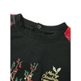 thumbnail image 4 of Fiomva Christmas Pajamas for Family, Deer Plaid Family Christmas PJS Matching Set Holiday Sleepwear for Adult Kids Baby, 4 of 10
