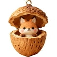 thumbnail image 1 of Forest Animals Acorns Ornaments 2D Forest Christmas Ornaments 2026 Animals Decoration Woodlands Christmas Ornament Xmas Tree Hanging Pendant For Home Decor, 1 of 2