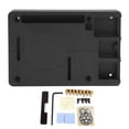 thumbnail image 1 of Carcasa de aleación de aluminio para Raspberry Pi 4 Modelo B, carcasa de refrigeración pasiva, accesorios de ordenador, 1 of 8