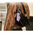 thumbnail image 4 of Alarma personal rosa, anillo de tracción de Material ABS, alarma antilobo para mujer, llavero de autodefensa, luz LED y alarma JM, 4 of 5